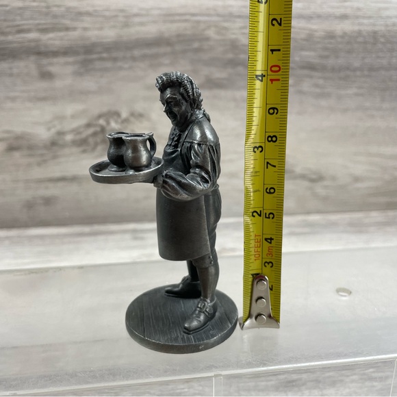 "The Innkeeper" Franklin Mint People of Colonial America Pewter Figurine 1975 - Picture 6 of 6